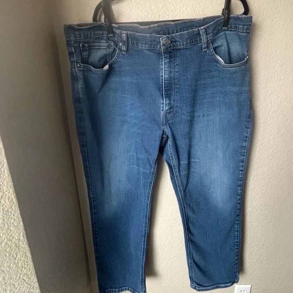 Levi's‎ 541 Athletic Fit Mens W42 L30 Jeans Light Wash Denim Jeans